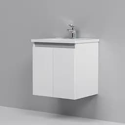 Тумба підвісна AM.PM X - Joy 55 см з умивальником M85-FHX0551-WC0551WG38 - мініатюра 4