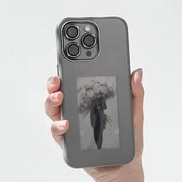 TPU+PC чохол Ink Show 2.0 для Apple iPhone 14 Pro (6.1) Grey - мініатюра 4