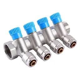 Коллектор Cristal 1Gх1/2x16 - 4-ой (под 35) с перекрытием (NM-1016) 000004812