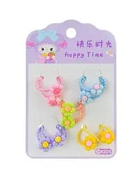 Резиночки для волос CEL-2403 5 шт в пакете 10*10*2 см (6923112554039) Вид 3