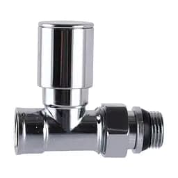 Кран вентильний прямий з американкою Solomon 1/2″ chrom 1875 з ущільнювачем 000015809 - мініатюра 4