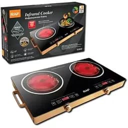 Електрична плита з двома інфрачервоними конфорками RAF 8088 (MER-15301_2302)