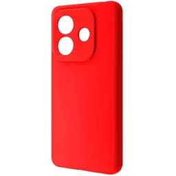 Чехол Wave Full Silicone Cover для Redmi Note 14 5G Red [127672]