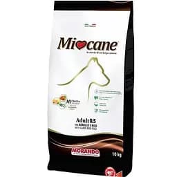 Сухий корм для собак середніх та великих порід Morando MioCane, з ягням та рисом, 10 кг