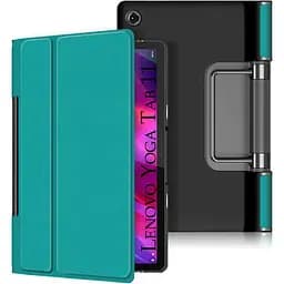 Чохол-книжка BeCover Smart Case для Lenovo Yoga Tab 11 YT-J706F Dark Green [82512] - мініатюра 1