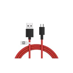 Кабель дата та зарядний Xiaomi Mi оригінал Type-C Braided SJV4110GL в обплетенні червоний - мініатюра 6