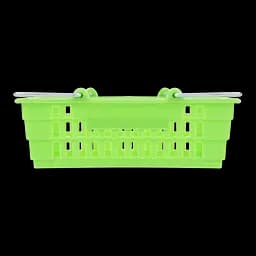 Кошик для покупок Offtop А, з металевими ручками, салатовий (850078)