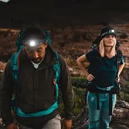 Ліхтар налобний Naturehike TD-02 NH00T002-D сіро-блакитний - мініатюра 2