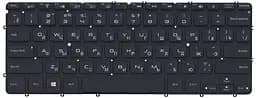 Клавіатура для ноутбука Dell XPS 12, 13, 13R, 13Z, L321X, L322X з підсвічуванням (Light), Black, (No Frame)