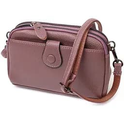 Клатч кожаный женский Vintage 19х12х7 см sum0022726