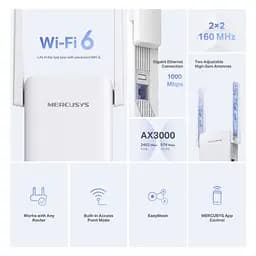 Ретранслятор Mercusys (ME80X) - мініатюра 3