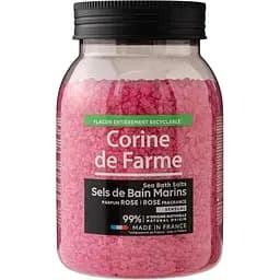 Сіль морська для ванн Corine de Farme Троянда 600 г