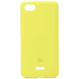 Чохол-накладка Toto Silicone Case Xiaomi Redmi 6 Lemon Yellow