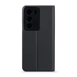 Чехол-книжка для Realme C71 4G, OneFold Case, черный, из экокожи (PU) и TPU, с магнитом, с подставкой и отделением для карт, трансформируется в подставку, противоударный, защита всего корпуса, ArmorStandart (ARM83917) - мініатюра 2