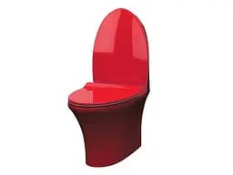 Унитаз-компакт Idevit Rena с сидением Soft Close SETK2904-0205-081-1-6200, Красный