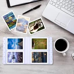Набір камера Fujifilm Instax Mini 12, Фотопапір 20шт, Прозорий чохол, Фотоальбом 64 фото Білий - мініатюра 10