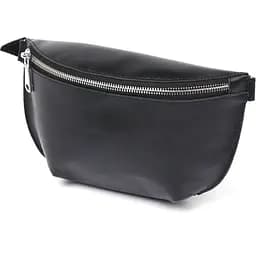 Шкіряна жіноча сумка бананка Shvigel 23х13х5 см sum0020169