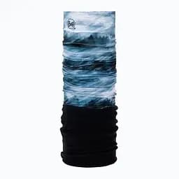 Шарф-труба Buff Polar, Solina Blue Черно-Голубой
