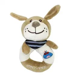 Мягкая игрушка-погремушка "Собака" TM Tony Lvee MGZ-1217-2
