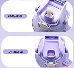 Пляшка для води Casno 1900 мл KXN-1269 Чорна (KXN-1269_Black) - мініатюра 3