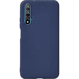 Чохол-накладка Toto 1 mm Matt TPU Case HuAwei Nova 5T Navy Blue