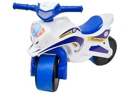 Мотоцикл Doloni-toys МотоБайк Поліція, музичний, білий, 0139/51 - мініатюра 3