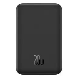 Магнітний павербанк Baseus Magnetic 5000 mAh 20 W з бездротовою зарядкою MagSafe та індикатором заряду чорний - мініатюра 3