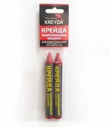 Крейда воскова для маркування Універсальна (2шт), червоний