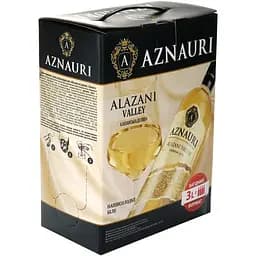 Уцінка. Вино AZNAURI Alazani Valley біл н/сол 3 л 