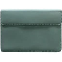 Кожаный чехол-конверт BlankNote на магнитах для ноутбука Универсальный Бирюзовый