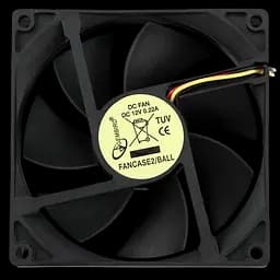 Вентилятор Gembird FANCASE-2 Ball Black