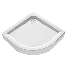 Душова кабіна Kolo Rekord 90x90 з піддоном PKPG90222003+XBN1690000+26275000, прозорий, хром - мініатюра 4