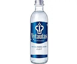 Vytautas, Упаковка 15 шт. х 0,33 л, Вода мінеральна сильногазована Вітаутас, скло