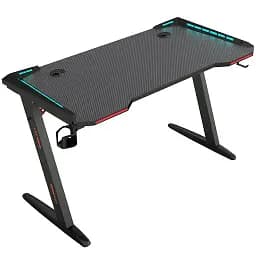 Геймерский компьютерный стол GT Racer T-1226 (120x60x73) Black