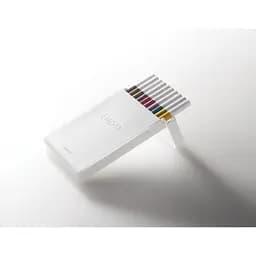 Набір лайнерів Uni Emott Fine Line Calm-tone Dark Color 0.4 мм 10 кольорів (PEM-SY/10C.03CTDC) - мініатюра 4