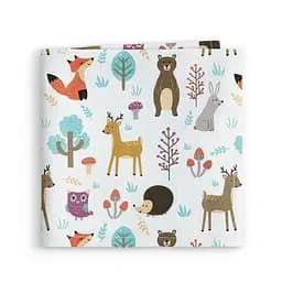 Пелюшки муслінові Cosas Colorful Animals 75x75 см, бежеві - мініатюра 2