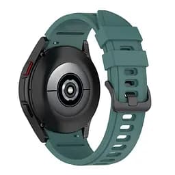 Ремінець для Samsung Galaxy Watch 4 44mm - синьо-зелений ширина кріплення 20мм силікон Watchbands RiccoOne (W29-3WB10289017) - мініатюра 2