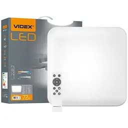 LED світильник Videx функціональний квадратний 72W 2800-6000K (VL-CLSS-72)