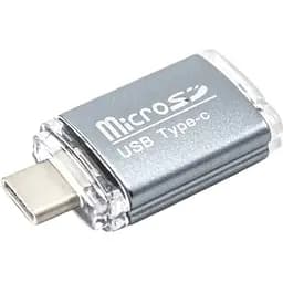 Кардидер OTG C&Q microSD для Type-C