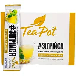 Чай TeaPot Имбирь, мелисса, лайм, мед концентрированный 180 г