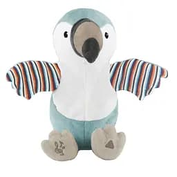 Интерактивная мягкая игрушка Zazu Тукан Тимо, с хлопками и пением, бирюзовый (ZA-TIMO-01)