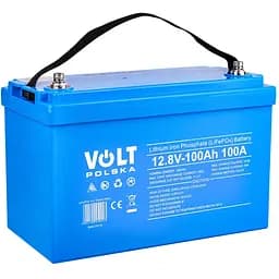 Аккумуляторная батарея Volt Polska LiFePO4 12.8V 100Ah 100А + BMS + Bluetooth