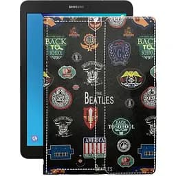 Чехол StatusCASE из экокожи для планшета Samsung Galaxy Tab S3 (T827) Битлз
