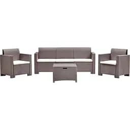 Набор садовой мебели Bica Nebraska 3 бежево-серый