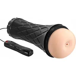 Мастурбатор Real Body Real Cup Anus Vibrating з вібрацією тілесний