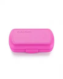 Дорожній набір по догляду за брекетами Curaprox Travel Set Ortho Pink: Розкладна щітка CS5460 + Зубна паста Be You 10 мл + Йоржики + Тревел-кейс - мініатюра 5
