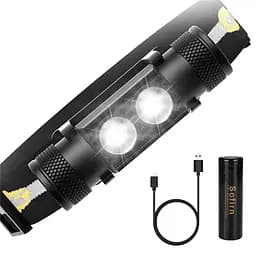 Налобний ліхтар Sofirn H25S 1200лм USB-C (акумулятор 18650 на 3000мАч)