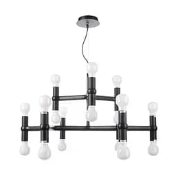 Люстра Brille подвесная лофт E27 40W BK (BL-270S/18)