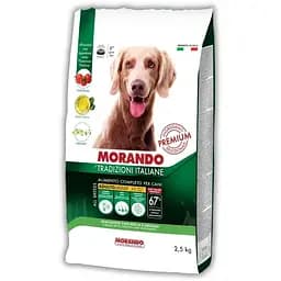 Сухой корм для собак средних и крупных пород Morando Tradizioni с курицей и овощами 2.5 кг