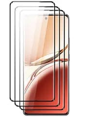 Захисне скло DK для OnePlus 12R/Ace 3/Ace 3 Pro 3D Full Glue 014138 black 3 шт. - мініатюра 2